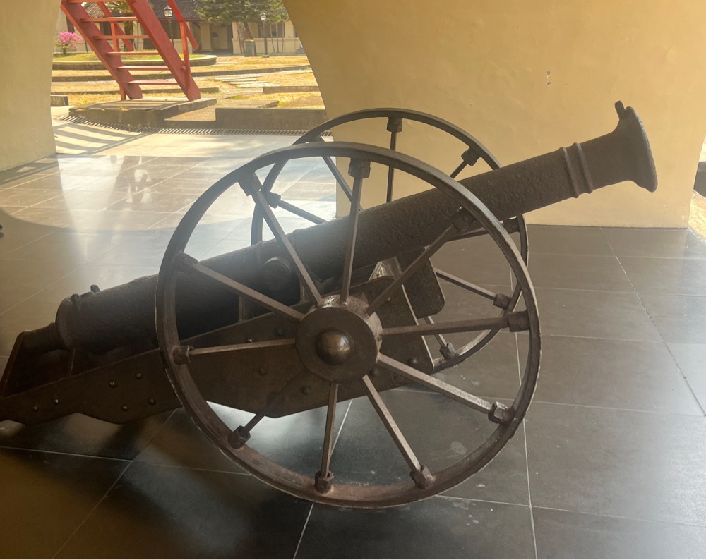Cannon at Fort Rotterdam
