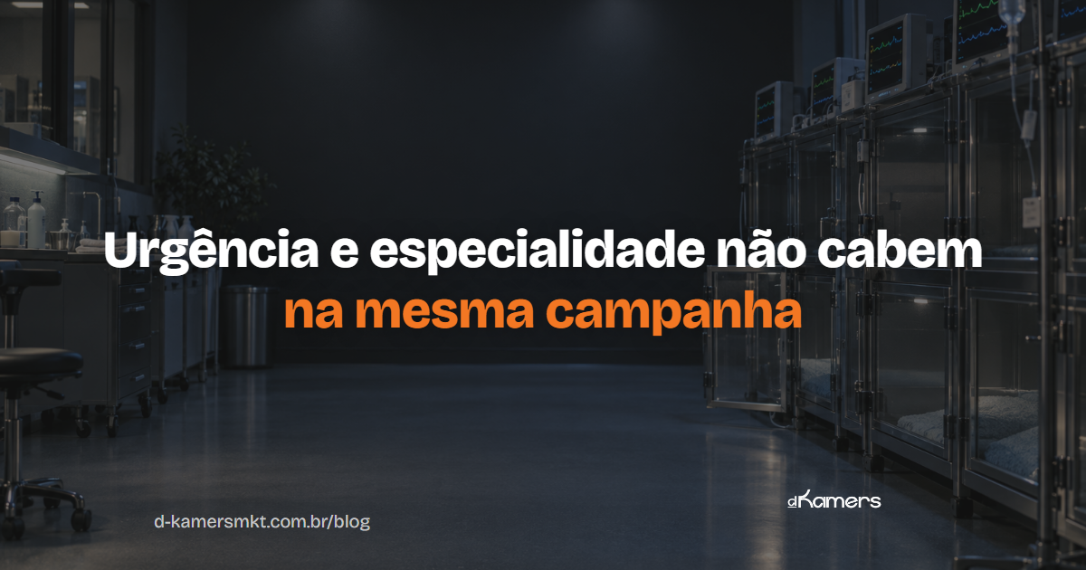 Marketing para hospital veterinário: como anunciar urgência 24h e especialidades no Google e no Meta