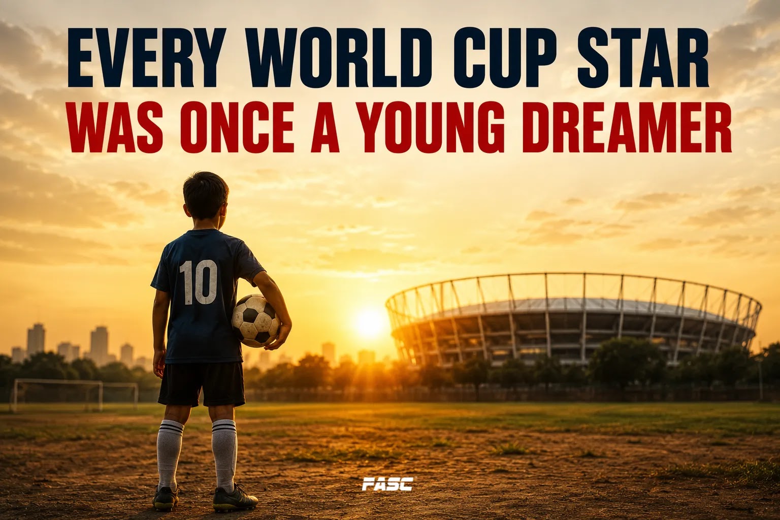 Every world cup star was once a young dreamer