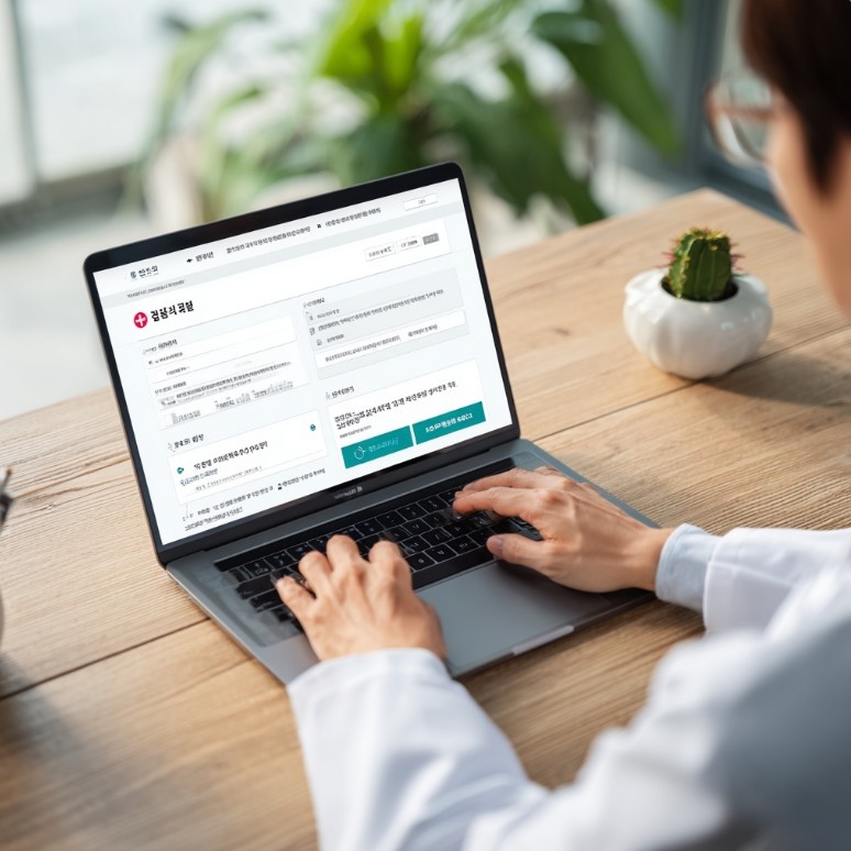 건강보험 환급금 조회 화면