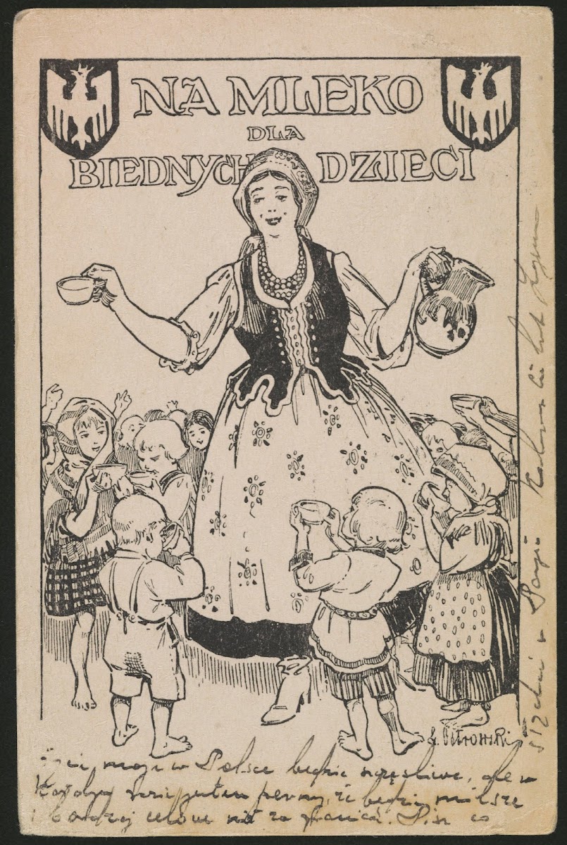 Na mleko dla biednych dzieci 1923