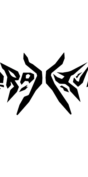 Logo, Typography, Metal, Black And White 4K Wallpaper Background