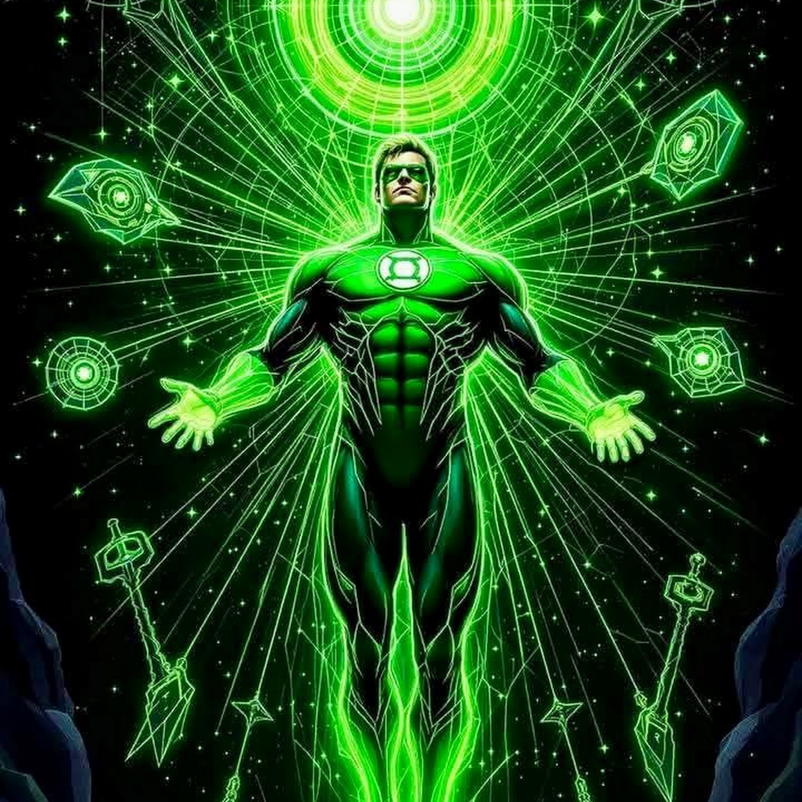 Download Green Lantern, Dc Comics, Superhero, Hal Jordan iPhone