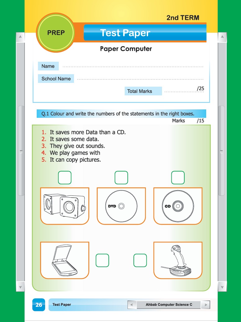 Computer Science Book C - Activity Book