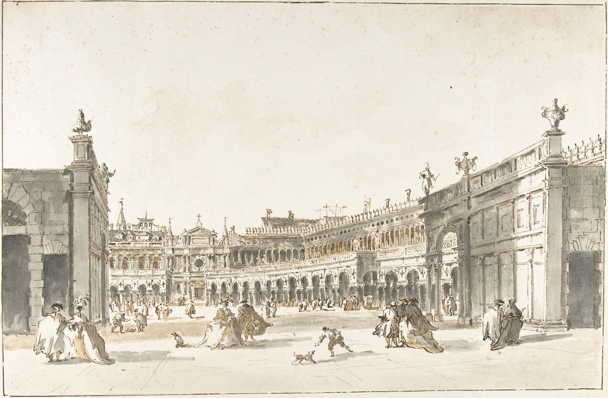 Piazza San Marco Decorated for the Festa della Sensa 17641835
