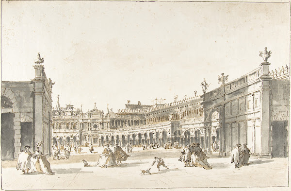 Piazza San Marco Decorated for the Festa della Sensa 17641835