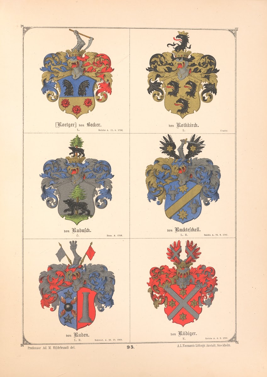 Baltisches Wappenbuch Pl086 1882