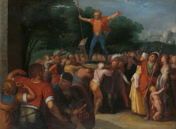 Brinno Raised upon the Shield 1600   1613