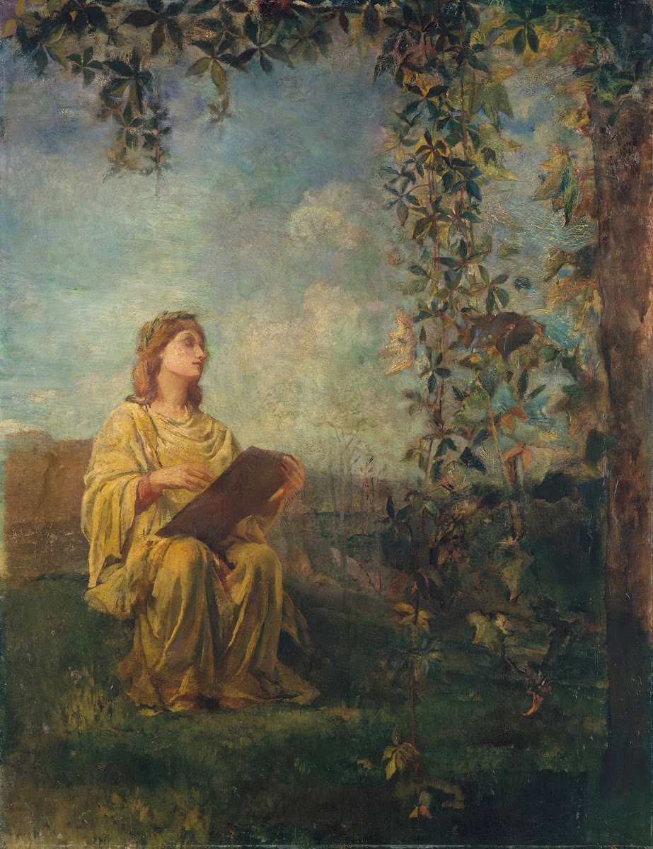 The Muse of Painting 1870