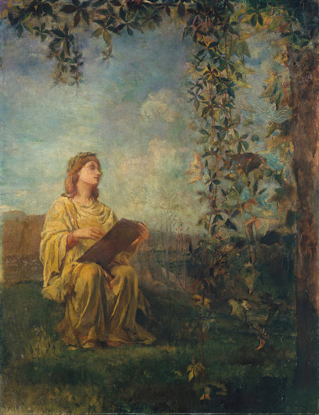 The Muse of Painting 1870