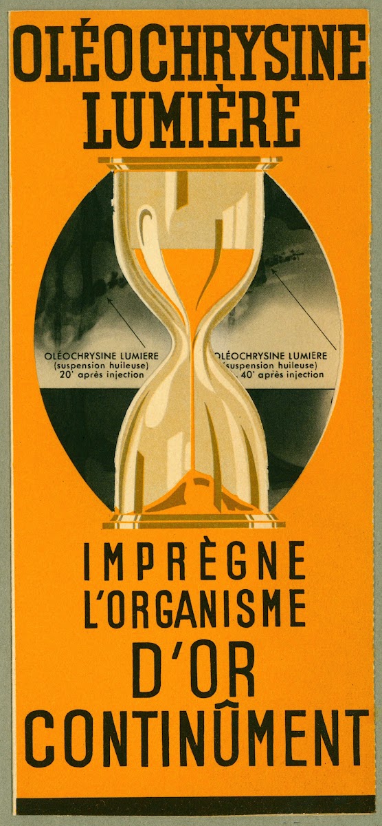 Oléochrysine Lumière 1910 1950