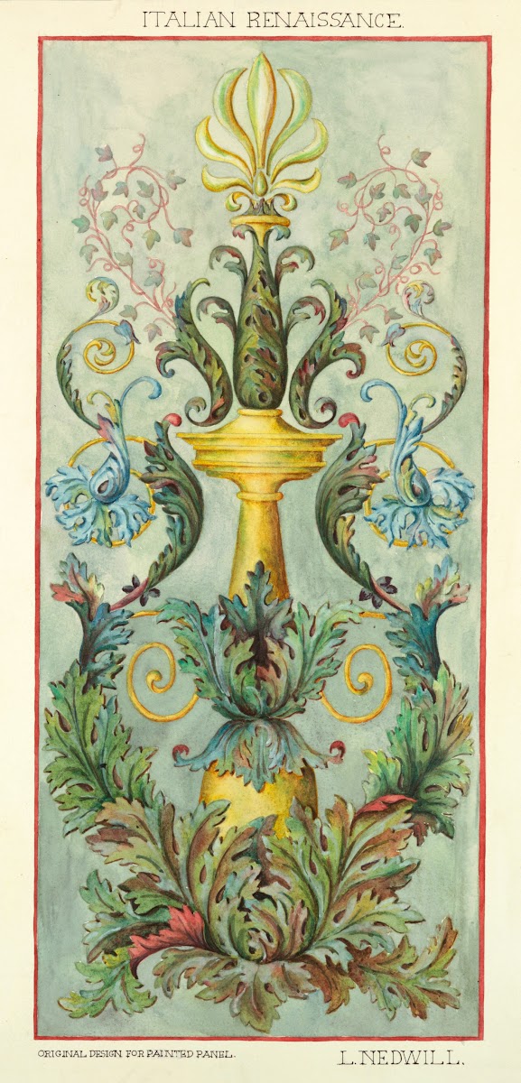 Portfolio Historic Ornament  Pl 45 ca 1900