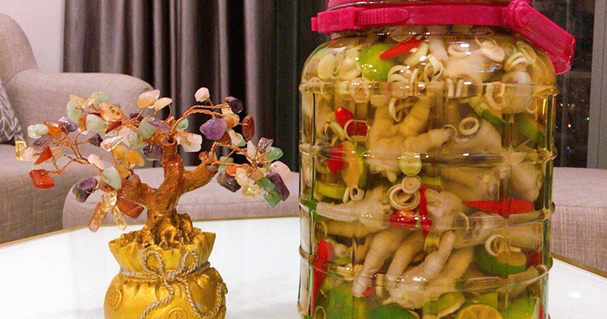 Chân Gà Ngâm Sả Tắc