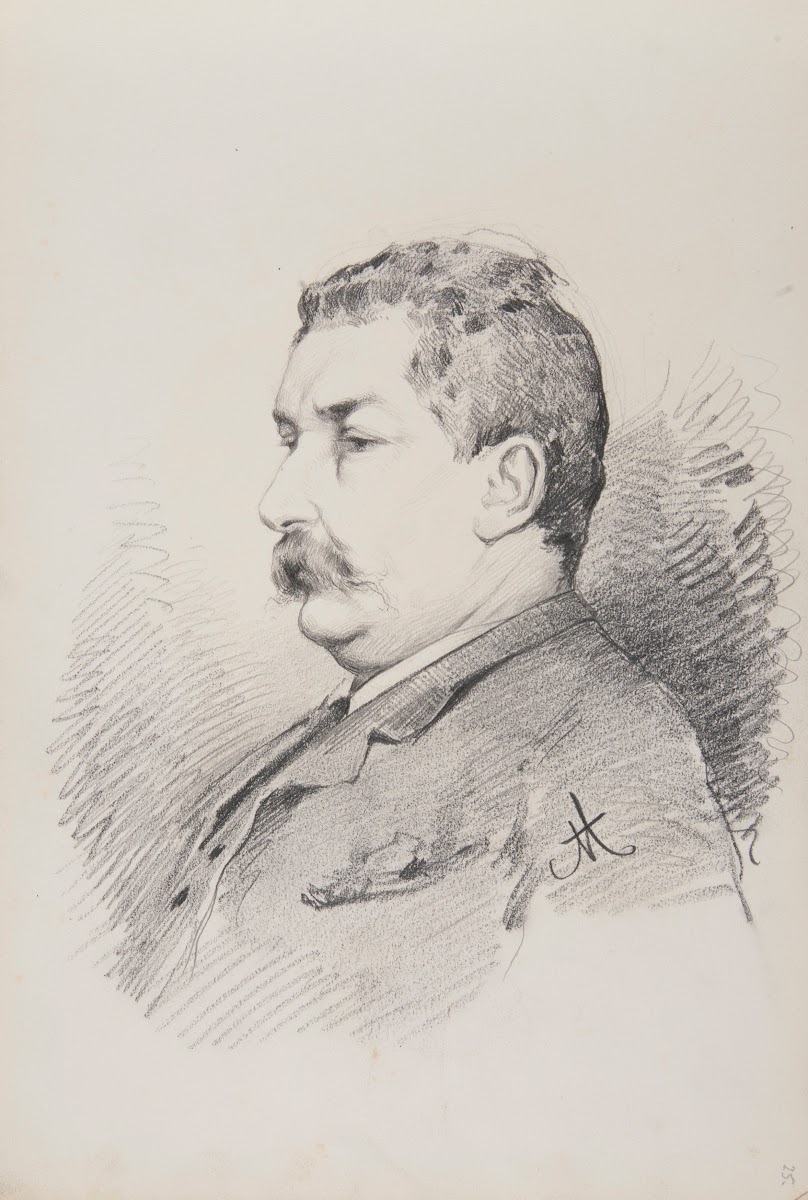portret mężczyzny w średnim wieku 1883   1886