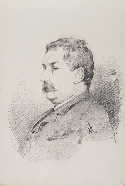 portret mężczyzny w średnim wieku 1883   1886