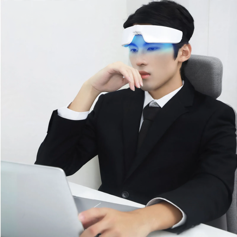 Portable light therapy glasses for everyday