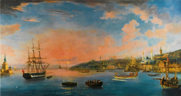 View over the Bosphorus MID 19TH CENTURY
