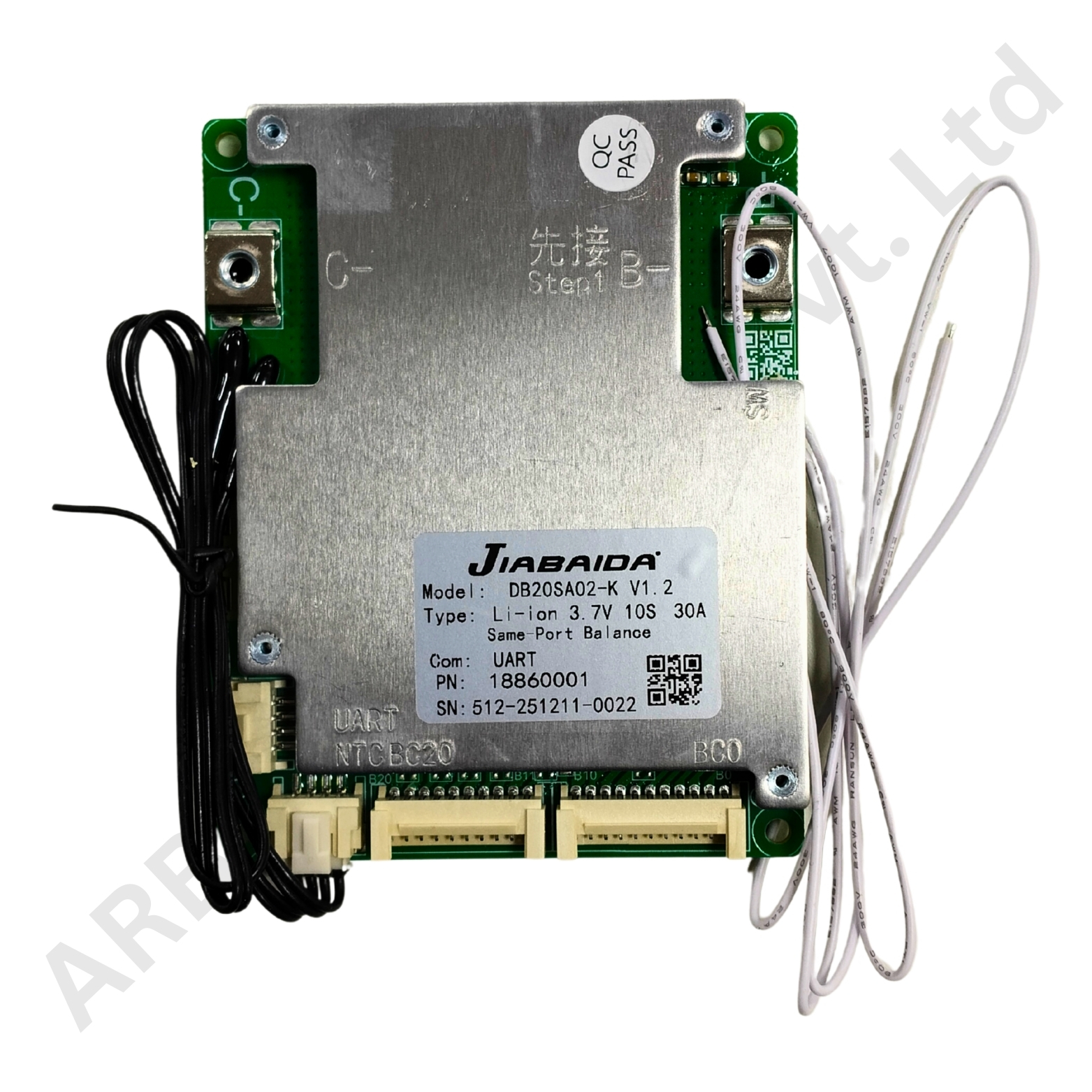 JBD SEMI SMART BMS 10S 30A (DB20SA02) (10cbf)