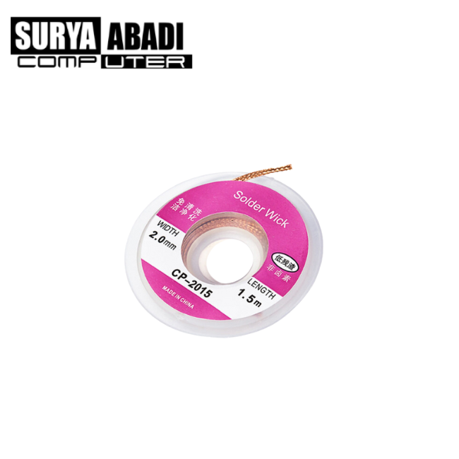PITA SOLDER PEMBERSIH TIMAH 2MM