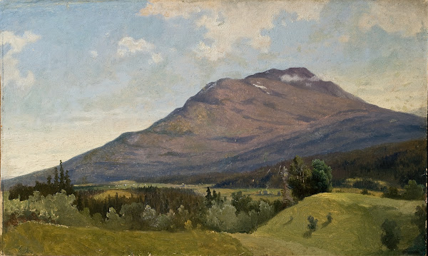 Summer Landscape with Mountain 1850s