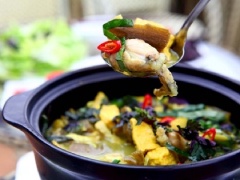Ăn nóng với cơm hoặc với bún thì ngon hết sảy luôn.