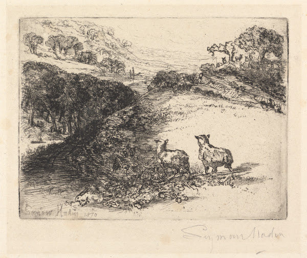 The Two Sheep 1870