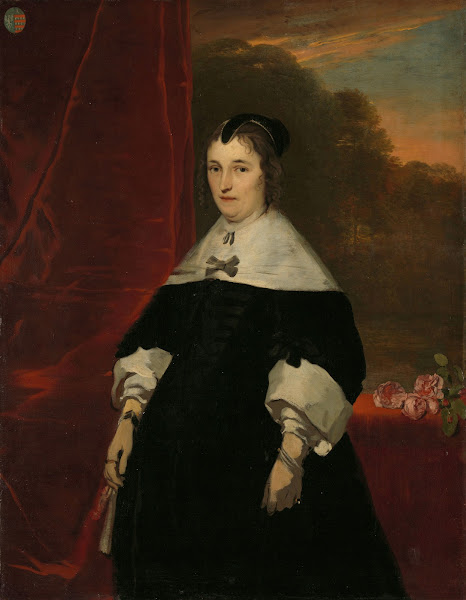 Machteld Bas d 1681 Wife of Abraham de Visscher 1667   1672