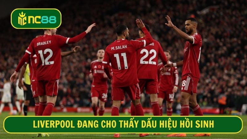 Liverpool đã thắng trở lại sau khi thua 2 lần liên tiếp