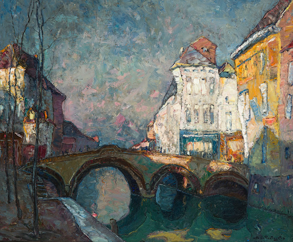 Bridge In Malines 1930