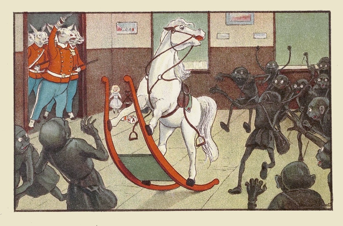 My How this ponys anger burned Although it didnt smoke 1904