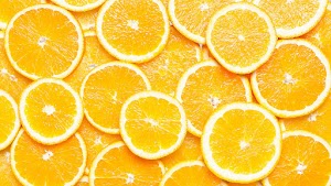 Orange Fruit Wallpaper