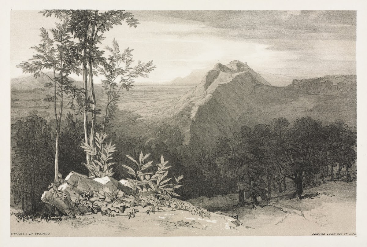 Civitella di Subiaco c 1840