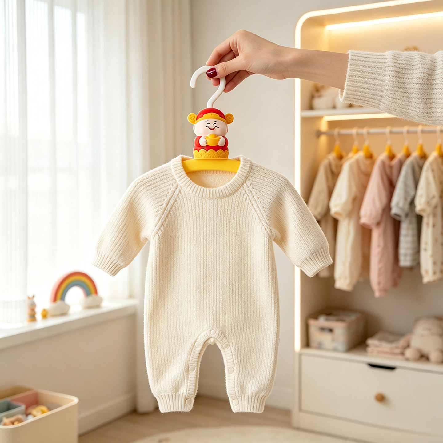 Non-slip clothes hanger, colorful