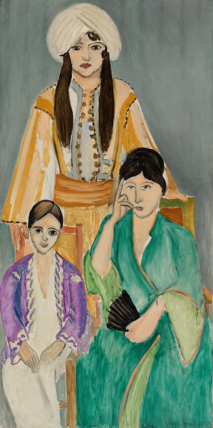 Three Sisters with Grey Background Les Trois soeurs sur fond gris 1917