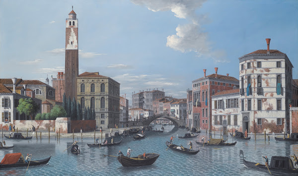 Venice The Entrance To The Grand Canal At S Geremia 19th Century