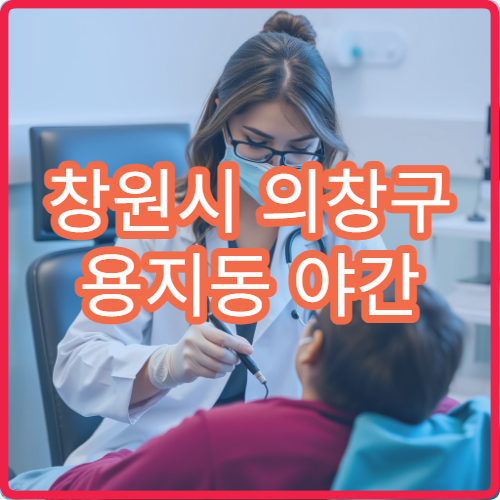 창원시 의창구 용지동 야간 정형외과 허리통증 관절통 진료 정보