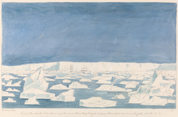 Part of the South Pole Barrier to 180 Feet Above Sea Level 1000 Feet Thick and 4