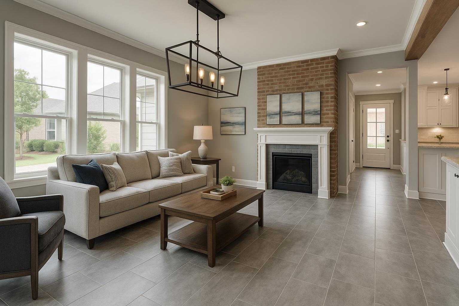 Modern Floor Tile Installation for Oklahoma City Homes