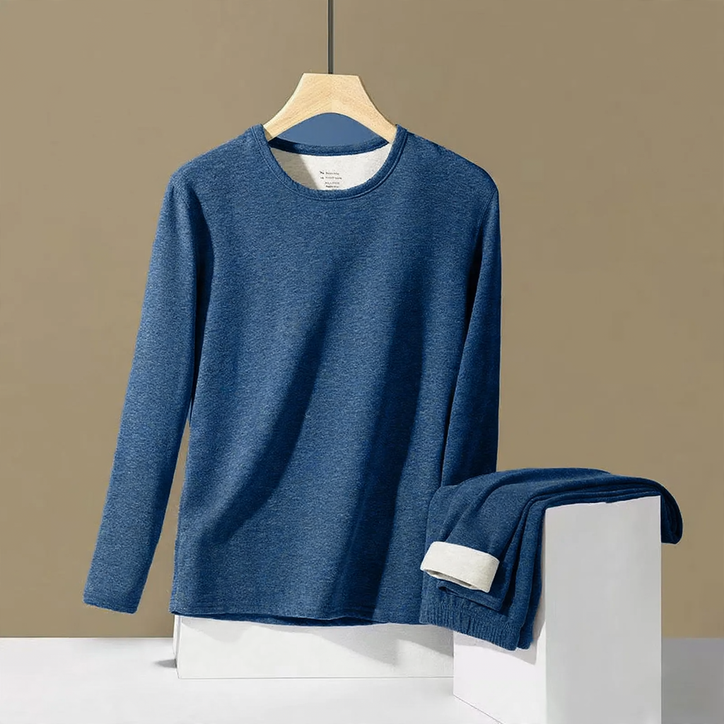 Men's Thermal Set, insulated, with wool and silk
