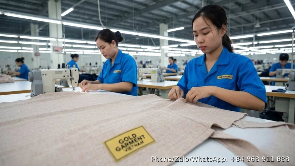 garment manufacturing - Gold Garment Vietnam