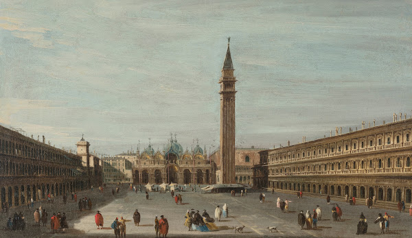 The Piazza San Marco Venice looking east