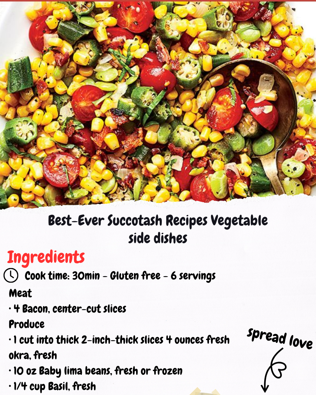 Best-Ever Succotash Recipes Vegetable side dishes