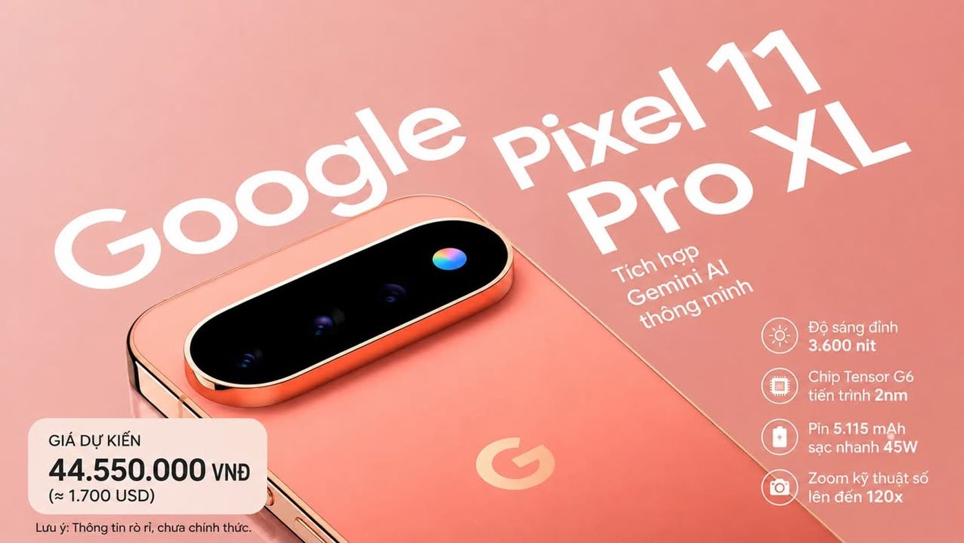 Mua Google Pixel 11 Pro XL tại Queen Mobile ngay khi lên kệ, flagship AI đáng chờ đợi nhưng vẫn có những điểm cần cân nhắc