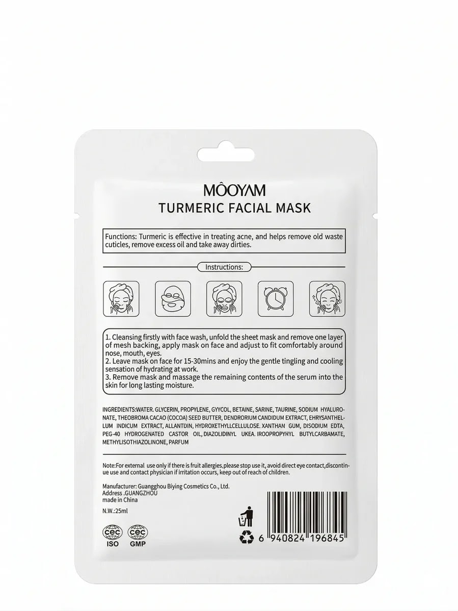 Mooyam Turmeric Facial Mask