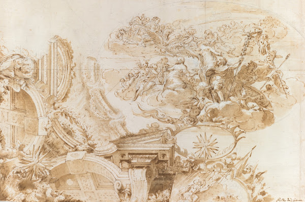 The Apotheosis Of Romulus Design For A Ceiling C 167576