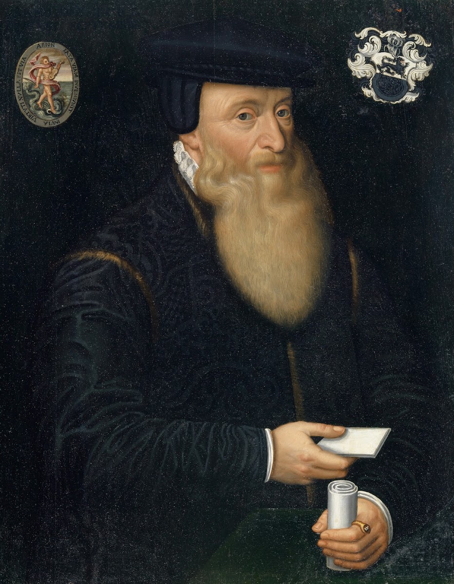 Portrait of Johannes Oporinus 15801587