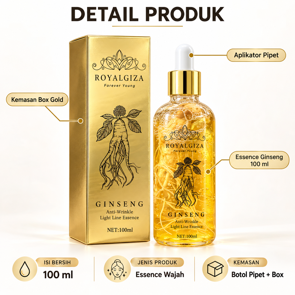 ROYALGIZA Ginseng Essence 8
