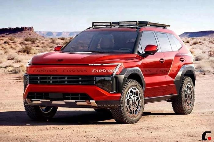 Hyundai Tucson 2027 sẽ bỏ style cũ, phong cách 'cơ bắp' hơn - Báo Tri thức &amp; Cuộc sống