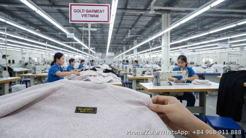 Relativity Brand Clothing - Gold Garment Vietnam