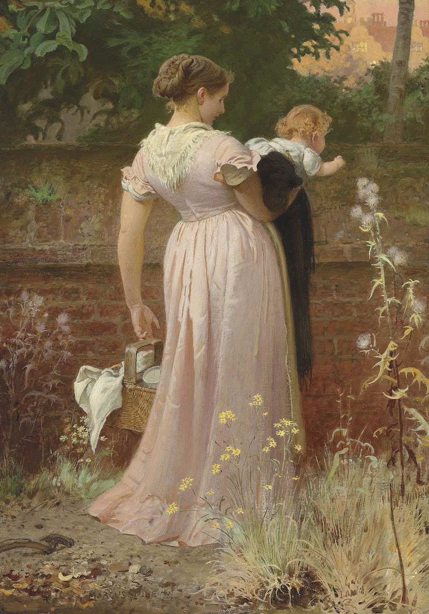 In the garden 1874